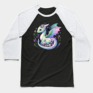 Lavender Wisp Drake Baseball T-Shirt